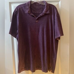 John Varvatos Deep Purple Polo Shirt